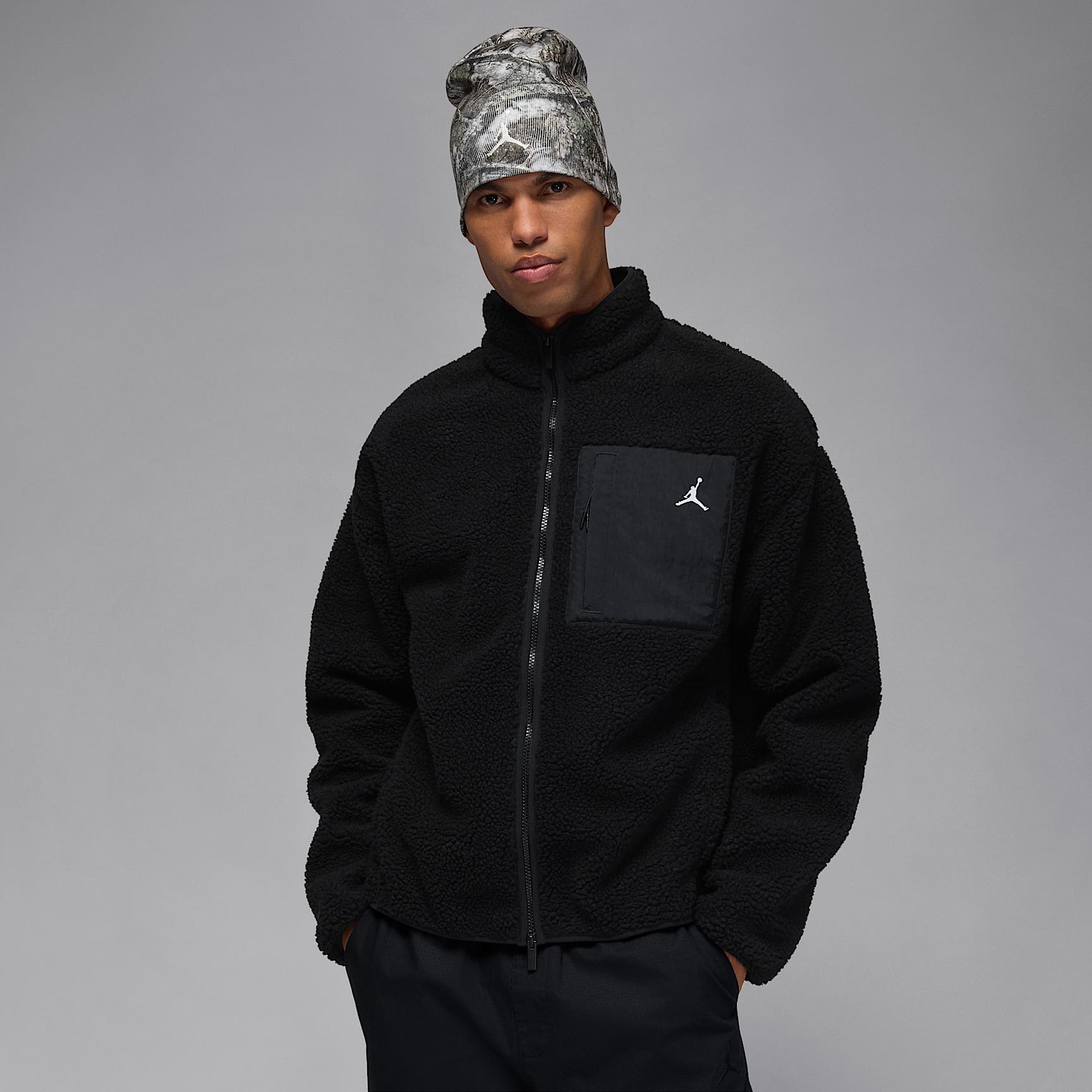 Jordan Flight Men's High Pile Shearling Jacket. Nike.com